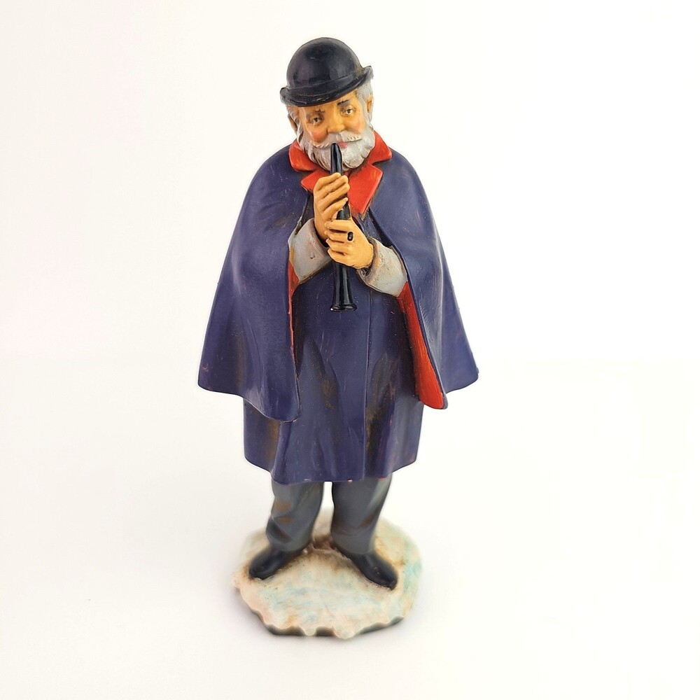 Fontanini Depose Bristol Falls Caroler Chester Adams 1992 Instrument Figurine